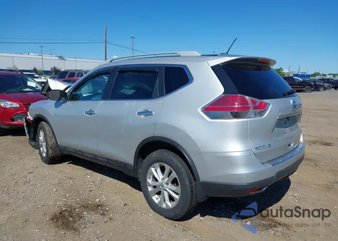 2015 Nissan Rogue S/Sl/Sv из США, поврежденный, VIN 5N1AT2MV2FC767882